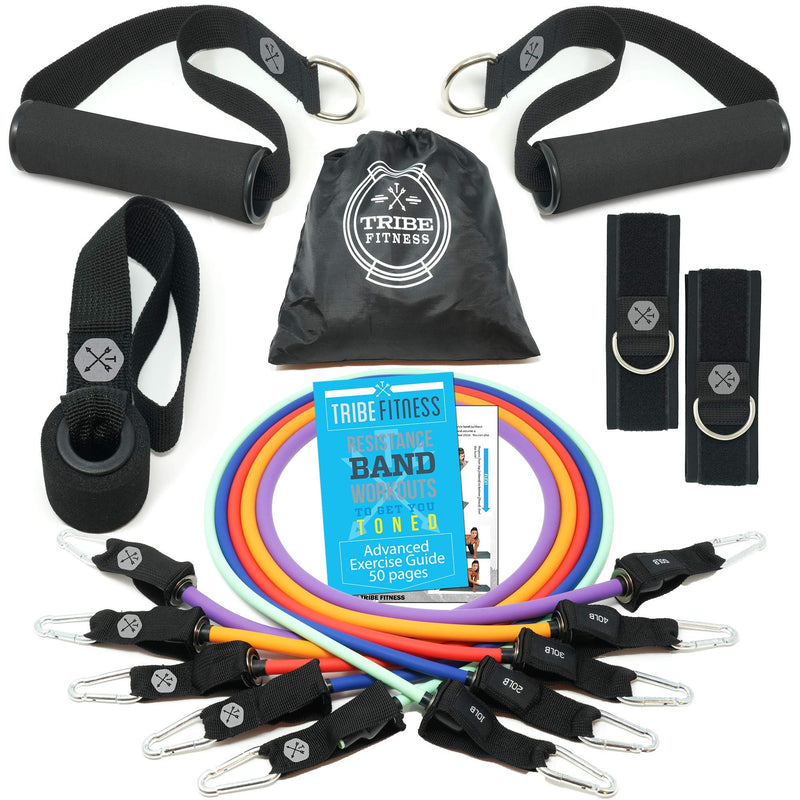 Tribe Armband + 12-Piece Resistance Band Set (150 LBs)