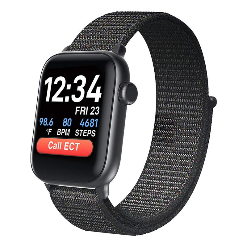 COCO Bluetooth Comfortable Health Monitoring Smartwatch for Seniors – Heart Rate, Body Temperature, Blood Oxygen, Activity Tracking, Medication Reminder, SOS Emergency PERS, Gift