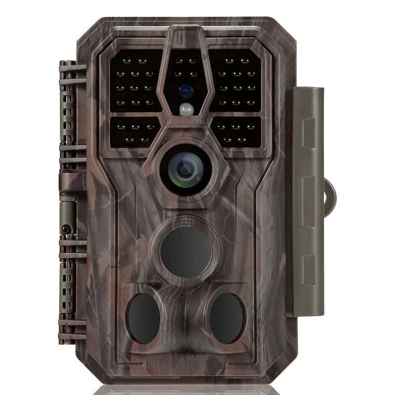 GardePro E5 Trail Camera, 48MP 1296p, Game Camera with Ultra Fast 0.1s Motion Activated, 100ft Night Vision, 90ft Detection Distance for Outdoor Wildlife Scouting, Hunting, Camo E5 Camo