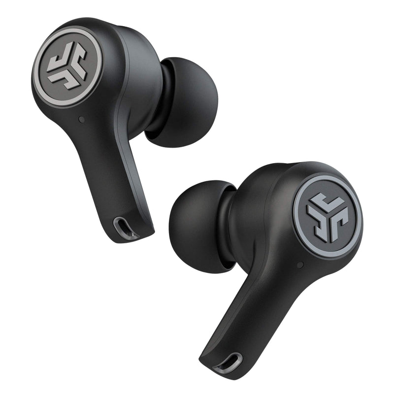 JLab Epic Air ANC True Wireless Bluetooth 5 Earbuds, Active Noise Canceling, IP55 Sweatproof, 12-Hour Battery Life, 36-Hour Charging Case, Low Latency Movie Mode, 3 EQ Sound Settings