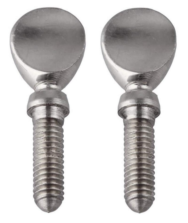 [AUSTRALIA] - 2Pcs Silver Sax Neck Screw Tightening Screw for Saxophone Clarinet Fixing Parts 