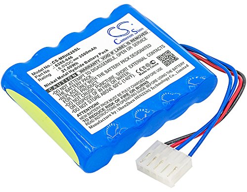 [AUSTRALIA] - 3500mAh Battery Replacement for Monarch Nova Strobe DBX Nova Strobe BBL BBL BBX PBL Nova Strobe DBL Nova Strobe BBX Nova Strobe VBX Nova Strobe PBL DBL VBX PBX DBX Nova Strobe PBX 6280-046 (6.0V) 