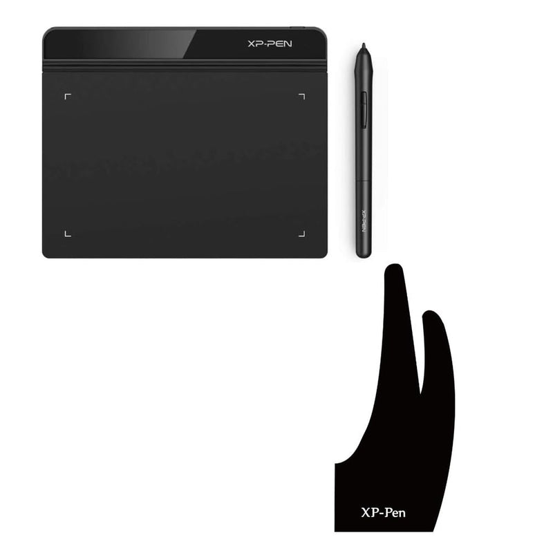 Drawing Tablet XPPen StarG640 Digital Graphic Tablet 6x4 Inch Art Tablet & XP-PEN Professional Artist Glove for Graphics Drawing Tablet