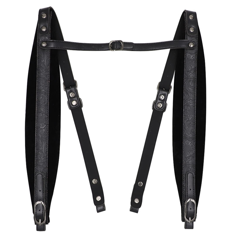 [AUSTRALIA] - Accordion Harness Straps, Adjustable Shoulder Belts Straps for Accordions, Thickened Synthetic Leather 