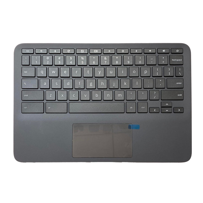Replacement for HP Chromebook 11 G8 EE Laptop Upper Case Palmrest Keyboard Touchpad Assembly Part L90339-001 Top Cover