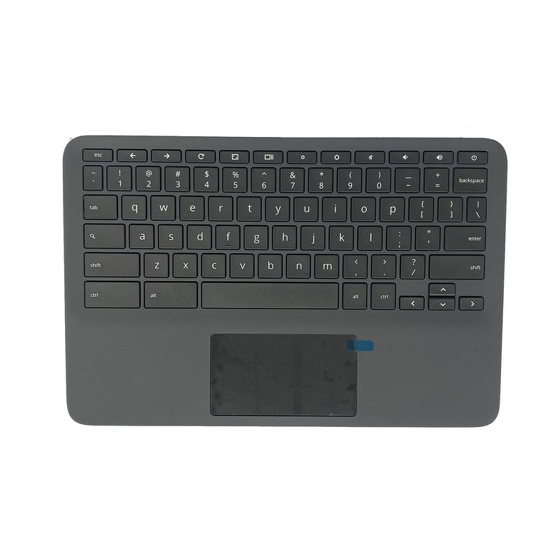 Replacement for HP 11A G8 EE Laptop Upper Case Palmrest Keyboard Touchpad Assembly Part L92832-001 Top Cover