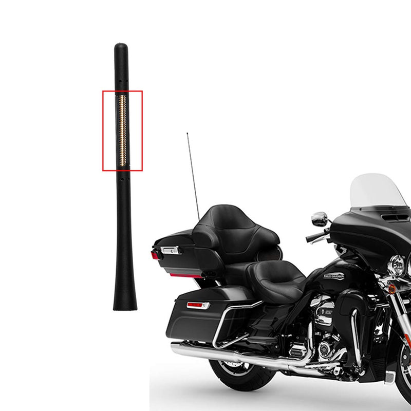 [AUSTRALIA] - ZHPTAM 7 inches Custom Flexible Rubber Radio Antenna Mast Compatible with Harley Davidson 1989-2023, Mazda MX-5 Miata 2005-2023, Ford Mustang 1979-2021 
