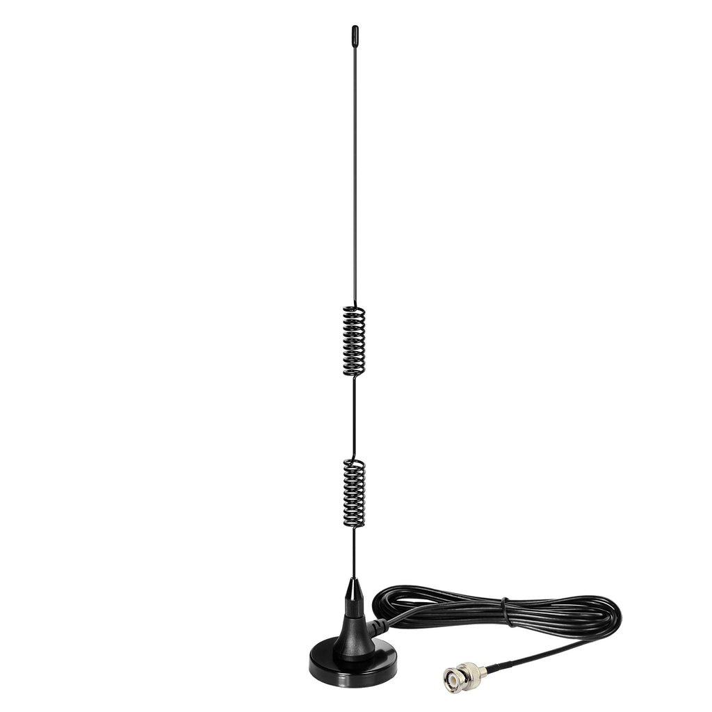 Bingfu 20-1300MHz Police Scanner Antenna Radio Magnetic Base HF VHF UHF Two Way Ham BNC Male Compatible with Uniden Bearcat Whistler Shack BNC Antenna