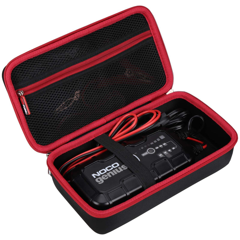 FBLFOBELI Hard Travel Case Compatible with NOCO GENIUS10, 10-Amp Fully-Automatic Smart Battery Charger (Case Only) for NOCO GENIUS10