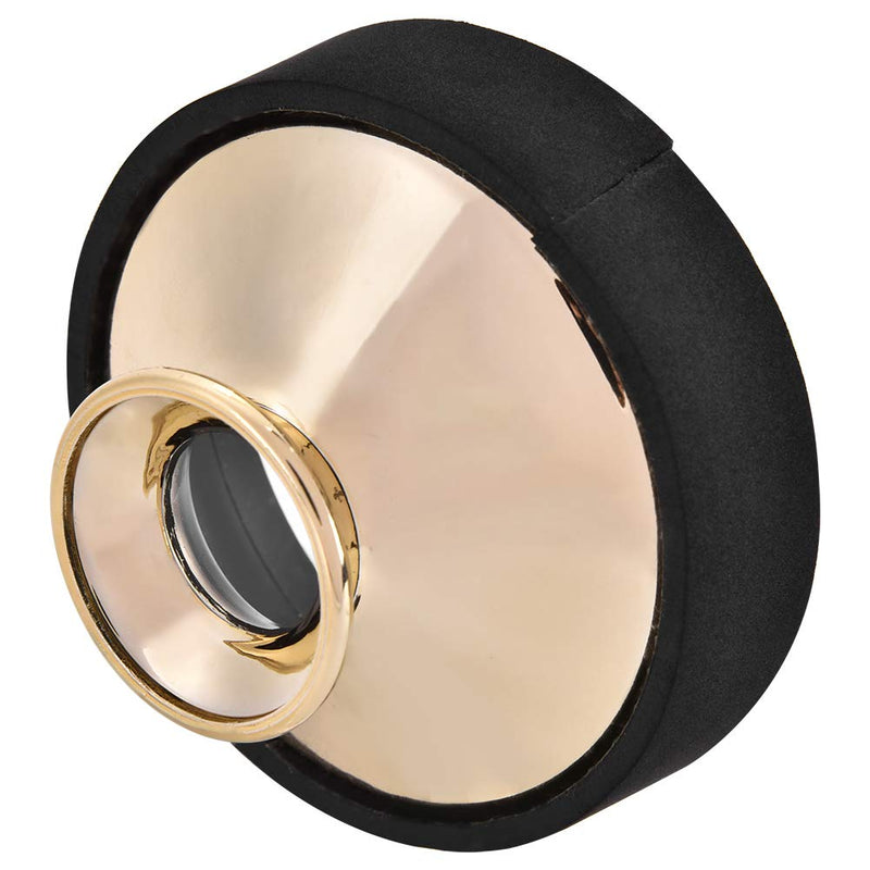 Decrease Sound Sax Practice Silencer Silencer Alto Saxophone Mute for Concert Golden