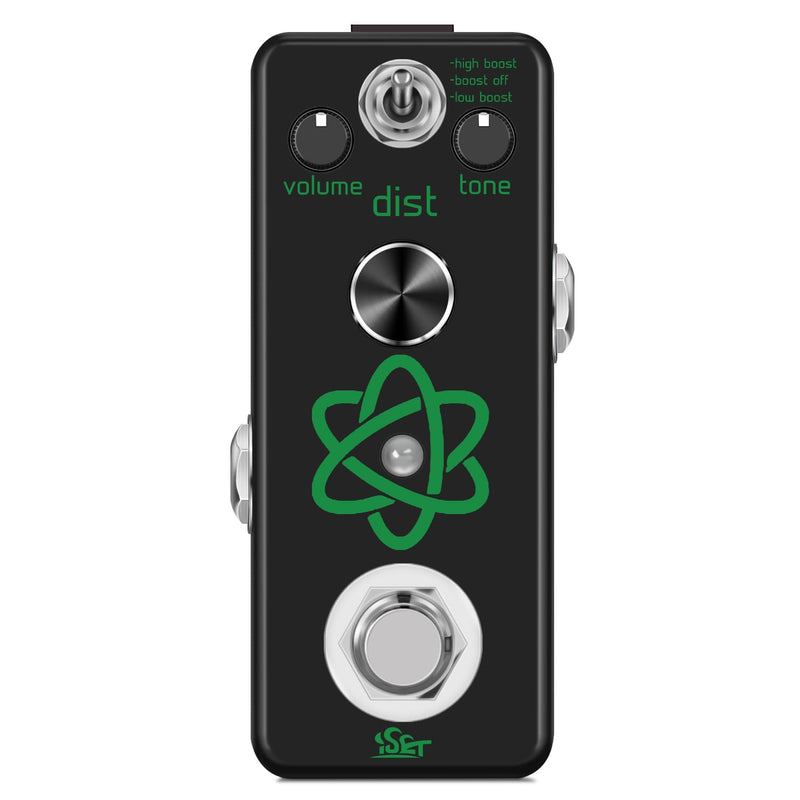 [AUSTRALIA] - ISET Heavy Metal Guitar Pedal Mini Atom Single Effect For Electric Guitar Bass True Bypass 