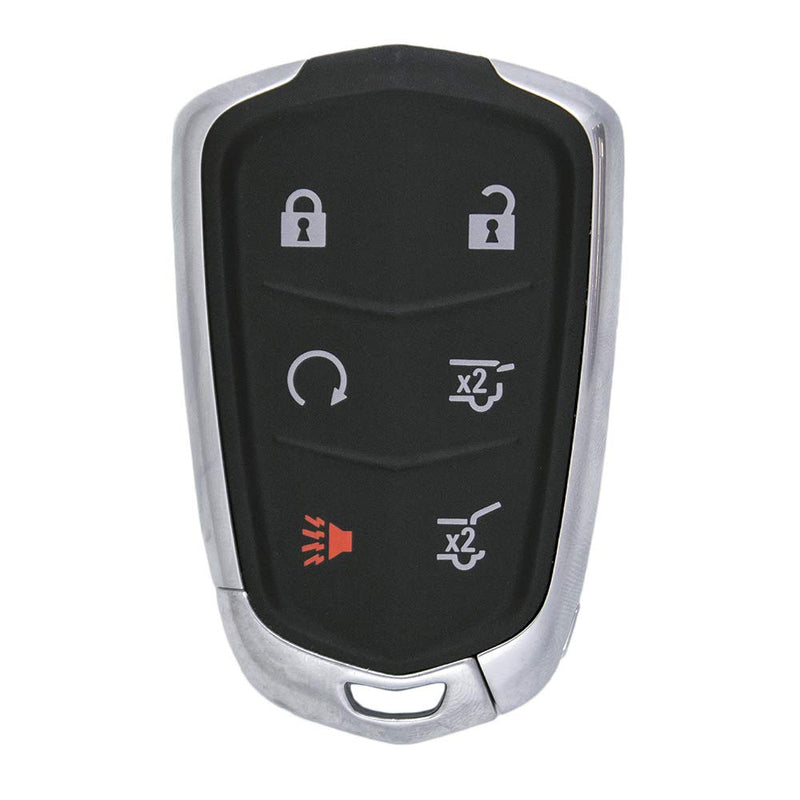 Keyless2Go Replacement for 6 Button Proximity Smart Key Cadillac Escalade HYQ2AB 13580812