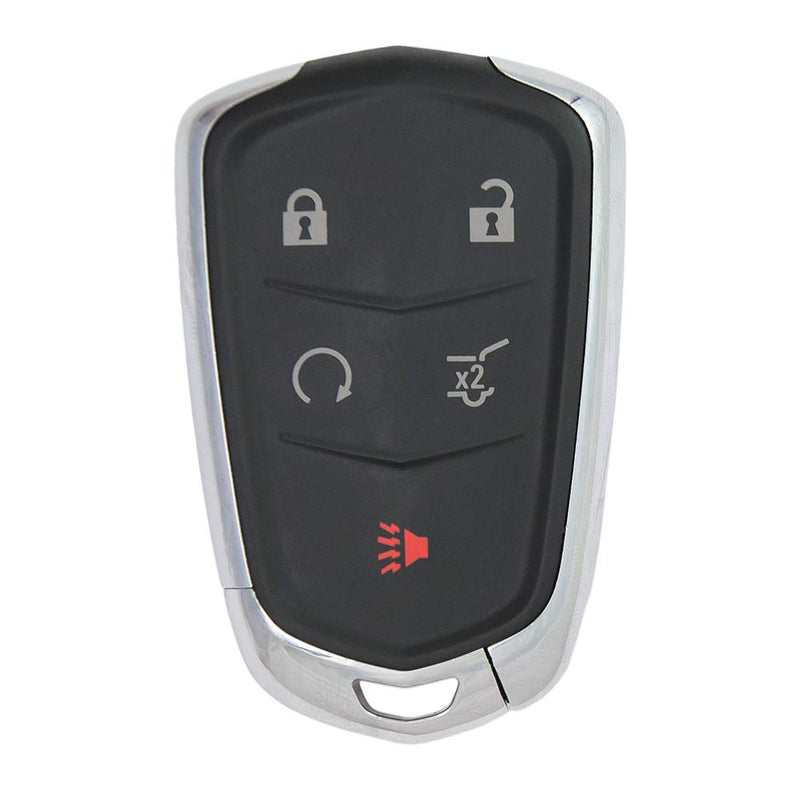 Keyless2Go Replacement for 5 Button Proximity Smart Key Cadillac SRX HYQ2AB 13580800