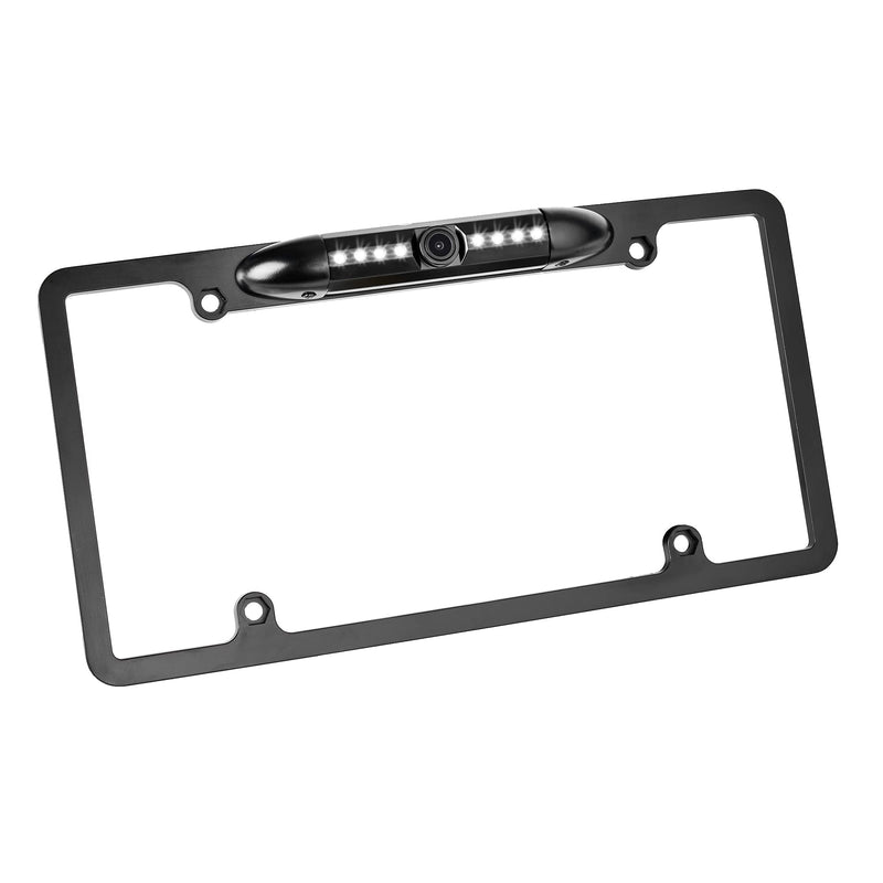 Belva BLPCAM2 License Plate Mounted Waterproof Rearview Backup Camera with Built in Night Vision