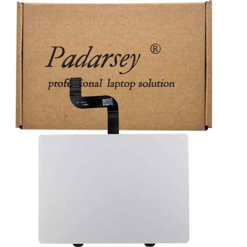 [adarsey Touchpad Trackpad with Flex Cable 821-1904-A 821-1904-02 Replacement for MacBook Pro Retina 15" A1398 (Late 2013, Mid 2014) ME293LL/A ME294LL/A MGXA2LL/A MGXC2LL/A(ONLY for 2013 2014 Year)