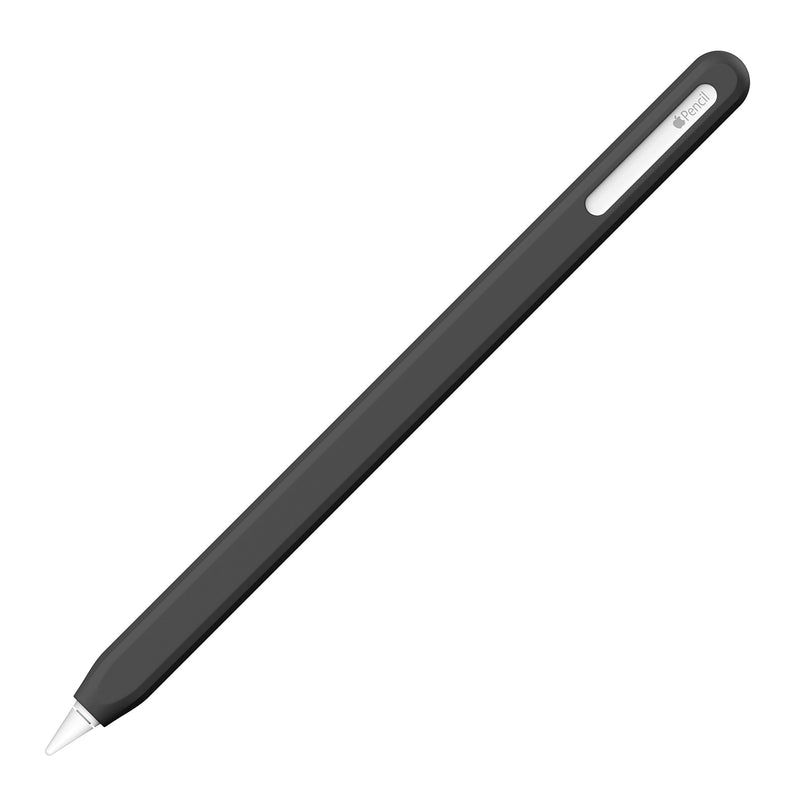 UPPERCASE Designs NimbleSleeve Premium Silicone Case Holder Protective Cover Sleeve Compatible with iPad Apple Pencil 2nd Generation Only (Black) Black