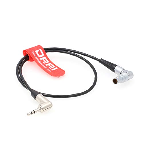 3.5mm Jack to EXT 9 Pin Tentacle Timecode Cable for RED Komodo 6K Digital Camera Rotatable 9pin cable