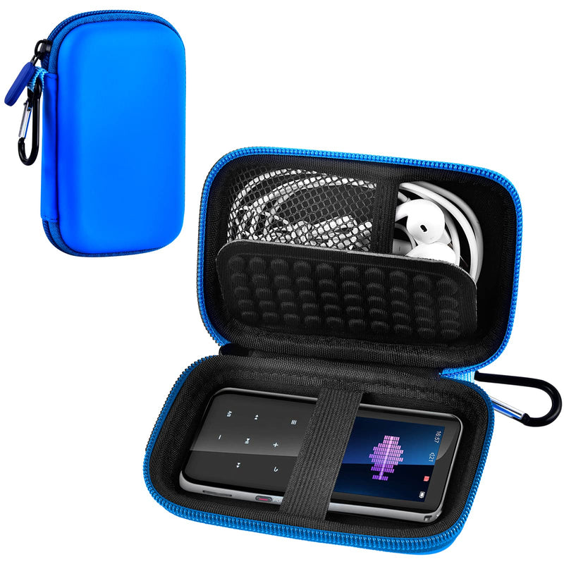 MP3 MP4 Player Case Compatible with AIWORTH for MIBAO for SUPEREYE for iPod for Sony NW-A55/A45/B for Sandisk Walkman BT 5.0 - Portable Digital Lossless Other Music Players Blue