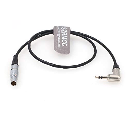 SZRMCC Tentacle Sync Zaxcom 3.5mm to EXT 9 Pin Timecode Cable for RED Komodo 6K Digital Camera (Straight 9 Pin) Straight 9 Pin