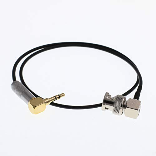 Timecode Systems BNC to Right Angle 3.5mm Mini Jack Cable for DSLR Camera BNC-mini 3.5mm