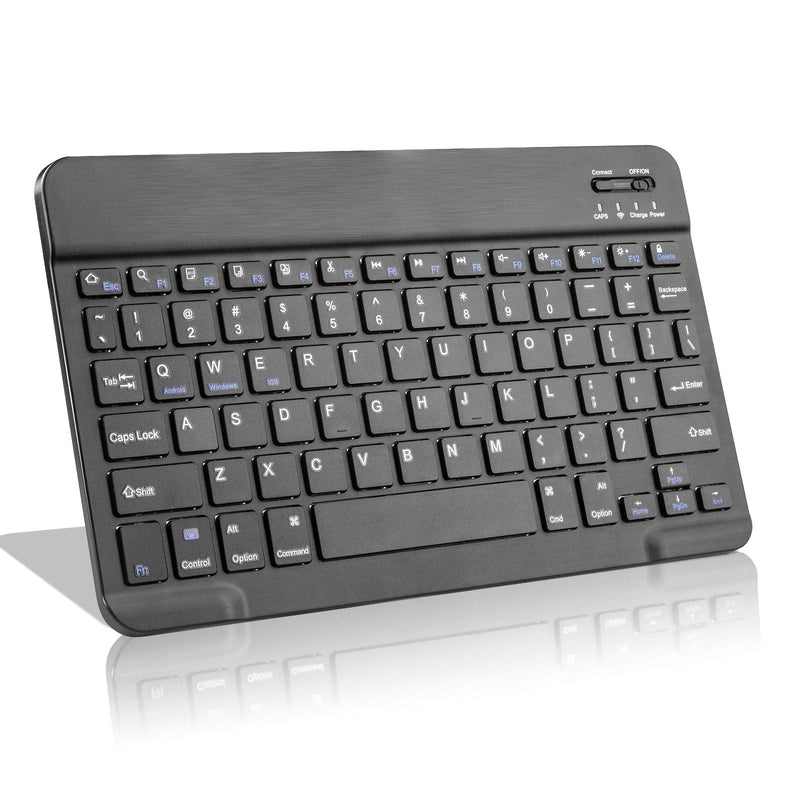 Wireless Keyboard for Surface Go 2 (2020),Universal Slim Portable Bluetooth Keyboard Compatible with Surface Go 2 (2020) Keyboard with Built in Rechargeable Battery,Black