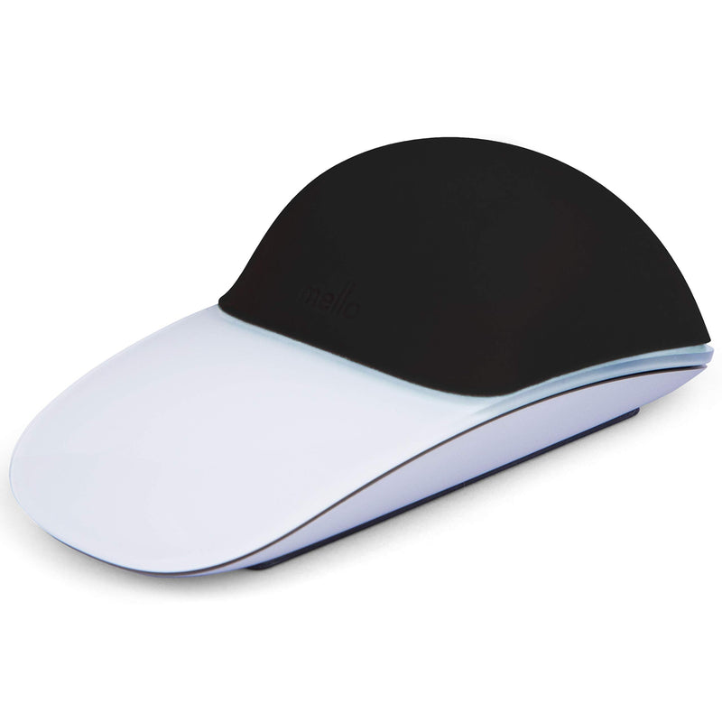 Mello Silicone Cushion Compatible with Apple Magic Mouse 1 & 2 (Tuxedo Black) Tuxedo Black