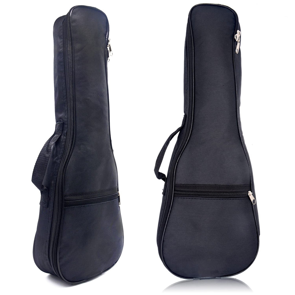 Soprano Ukulele Case Black Ukulele Padding Bag for 21 Inch Ukulele Soprano