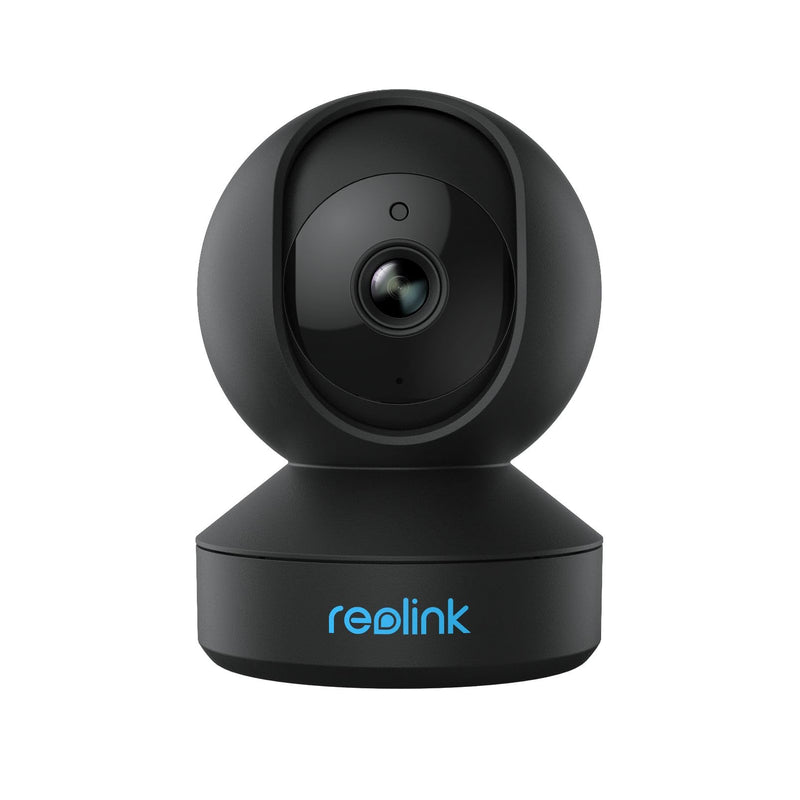 REOLINK Indoor Security Camera, 2.4/5 GHz Wi-Fi, E1 Pro 4MP HD Plug-in Pet Camera, 360 Degree Baby/Pet Monitor with Auto Tracking, Person/Pet Detection, Night Vision, 2-Way Audio, Local Storage Black