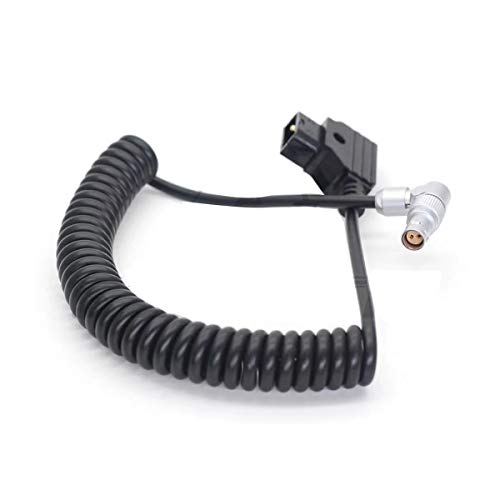 Rotatable Right-Angle 2Pin Female to Dtap RED Komodo 6K Cinema Camera Power Cable (Right Angle 2pin to Dtap TTC) Right Angle 2pin to Dtap TTC