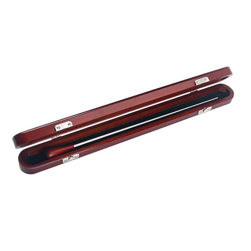 [AUSTRALIA] - Alnicov Red Wood Conductor Music Baton Wooden Box Case with Baton Handmade Musical Parts 