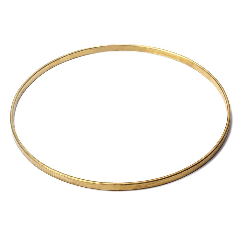 Alnicov Banjo Tension Hoop Banjo Flanges 11 Inch ，For Banjo Accessories Brass Plated