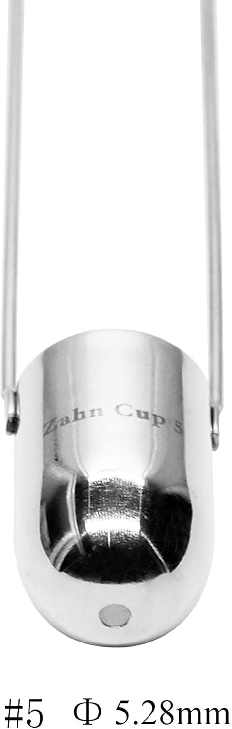 [AUSTRALIA] - HFBTE Zahn Cup Viscosity Measuring Cup #5 Dip Type 44ml for Very Viscous Fluid and Mixture 