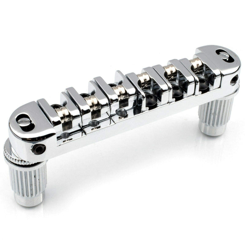 [AUSTRALIA] - Locking Roller Bridge for Epiphone Les Paul Guitar- Chrome 