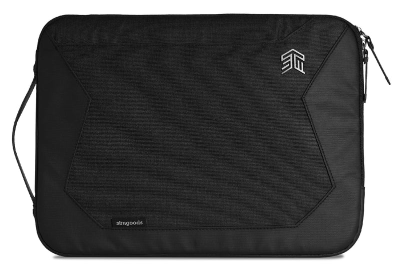 STM Myth Fleece-Lined Laptop Sleeve with Removable Strap for 13" Laptop - Black (stm-114-184M-05) 13-Inch