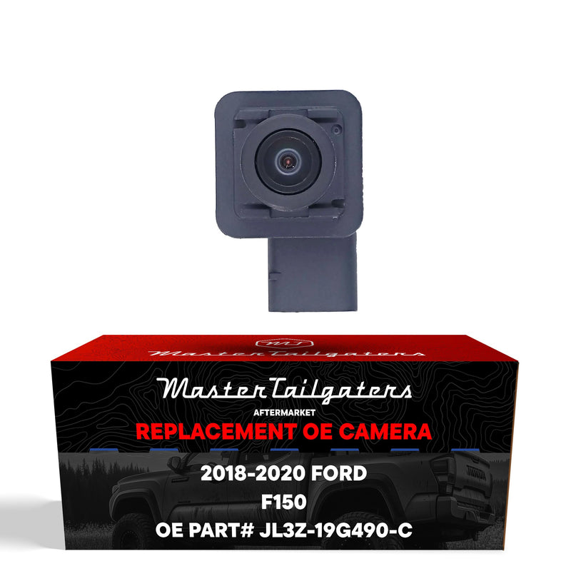 Master Tailgaters Replacement for Ford F150 Regular Cab/Extended Cab/Crew Cab w/o Trailer Hook-Up Lamp (2018-2020) Backup Camera OE Part # JL3Z-19G490-C