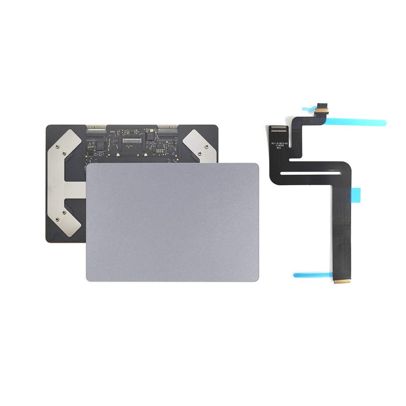 ICTION Original New Space Gray Color A1932 Touchpad Trackpad for MacBook Air 13.3 inch A1932 Touchpad Trackpad with Cable 2018 Year