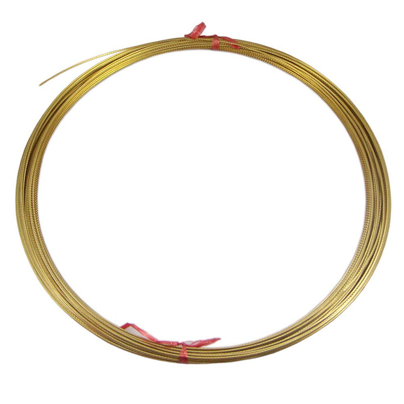Brass Guitar Fret Wire Medium 2.0mm Guitar Fingerboard Fretwire for Acoustic Guitars Accessory 6.5 feet (Brass Material) Brass Material
