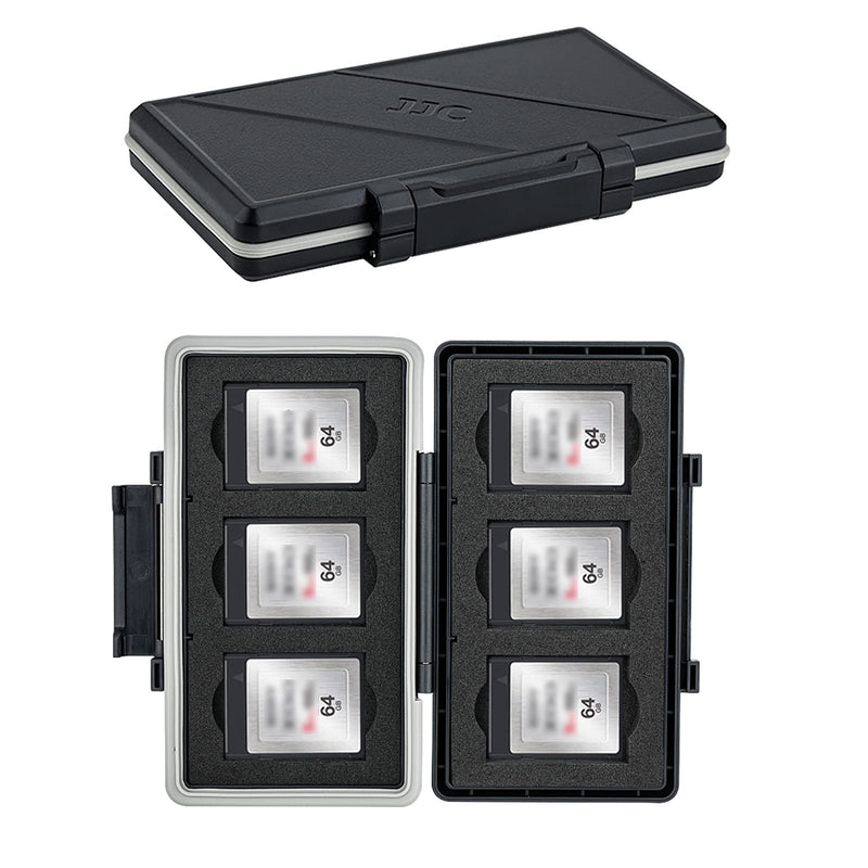 XQD Card Holder, Water-Resistant Shockproof, XQD Card Case for Nikon Z6 Z7 D4 D850 D5 D500 D4S Panasonic Lumix DC-S1R DC-S1