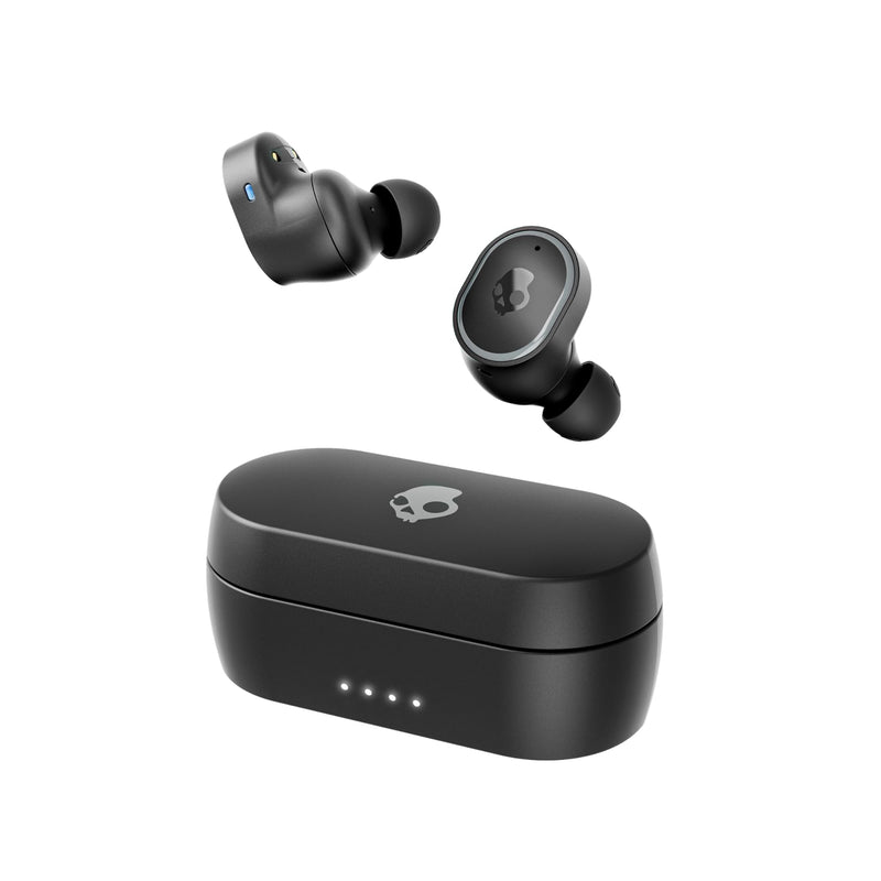 Skullcandy Sesh ANC Active Noise Cancelling Wireless Earbuds - True Black | Bluetooth Headphones, Noise Cancellation, Customizable Sound, 56 Hours Battery, Sweat and Water Resistant, Microphone