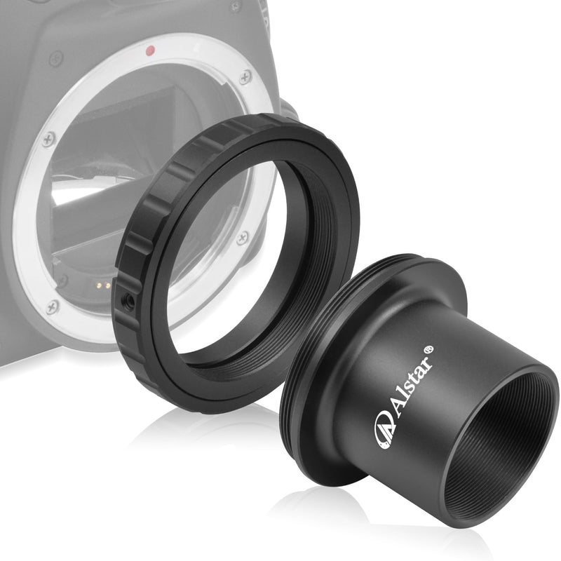 [AUSTRALIA] - Alstar Telescope Photo Adapter for Nikon SLR/DSLR Cameras, T Mount Telescope Camera Adapter Include T2 T Ring for DSLR and T Adapter, 1.25 Inch Telescope Accessory for Astrophotography 