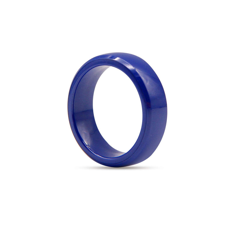 COLMO Model 3 Smart Ring Accessory for Tesla Model 3 Key Card Key Fob Replacement Ceramic RFID Smart Ring US 6Support Customization Fast Priority Delivery Worldwide (7mm US 6 Blue)
