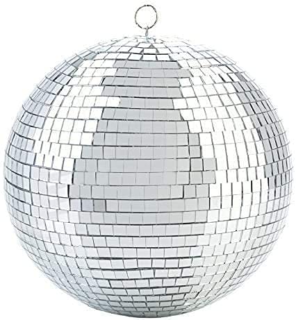 Disco Ball -6-Inch Cool and Fun Silver Hanging Party Disco Ball –Big Party Decorations, Party Design (6 inch) 6 inch