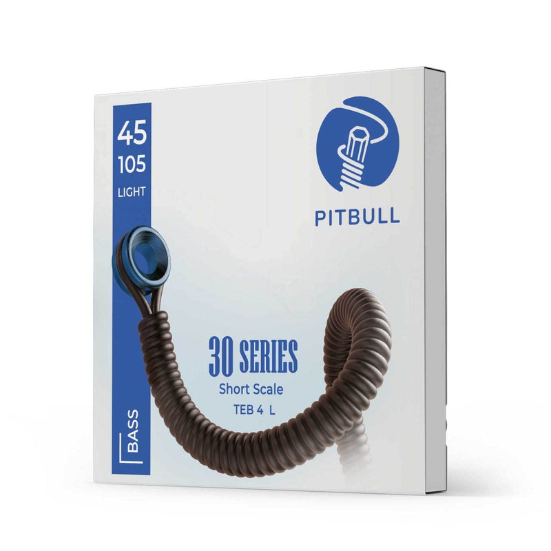 Pitbull Bass Guitar Strings 30 Series Short Scale TEB 45-105 Light(4 Strings)