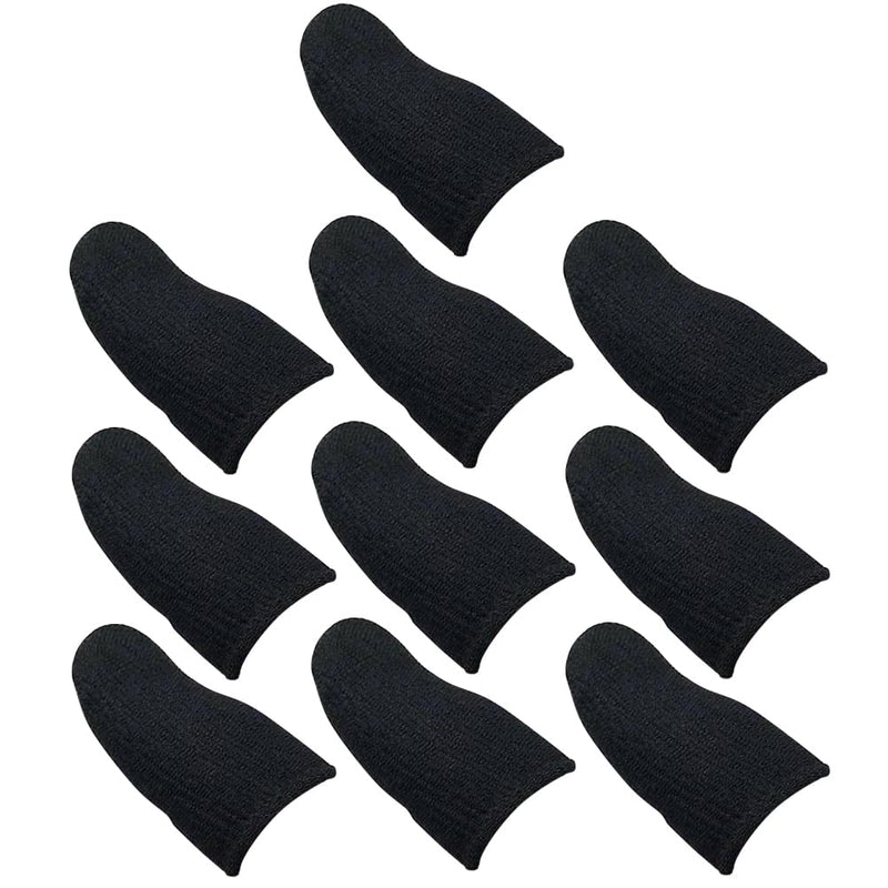 [AUSTRALIA] - Garneck 10 PCS - Mobile Phone Gaming Finger Sleeves - Gamer Nylon Thumb Sleeves Mobile Gaming Stabilizer Compression Support Sleeve - Finger Gloves for All Touchscreen Devices 