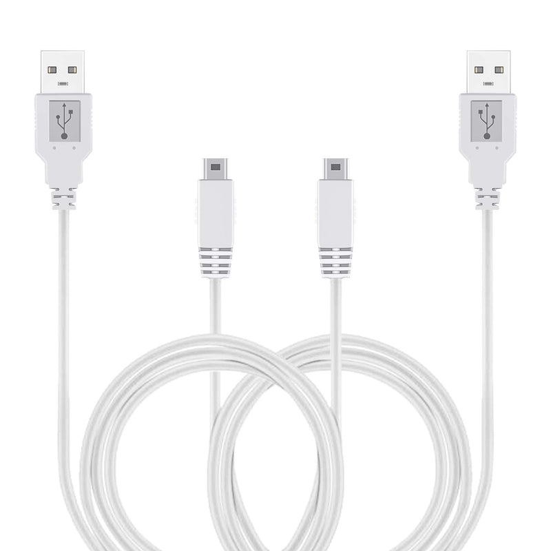 2Pack 10FT Charger Cable for Wii U Gamepad, AC Power Adapter Charger Cord for Nintendo Wii U Gamepad Remote Controller