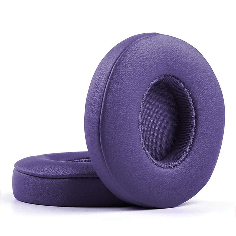[AUSTRALIA] - Solo 2/3 Wireless Earpads - Replacement Ear Cushion Cover Pad Compatible for Beats by Dr. Dre Solo3.0 Solo 2.0 Wireless On-Ear Headphones (Purple/Violet) Purple 