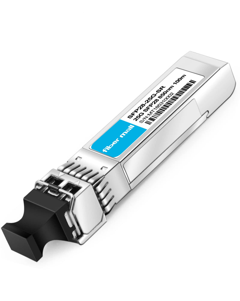 25G SFP28 SR for Arista Networks SFP-25G-SR,Compatible 10/25GBASE-SR SFP28 850nm 100m DOM LC MMF Optical Transceiver Module 25GBASE-SR : 100m