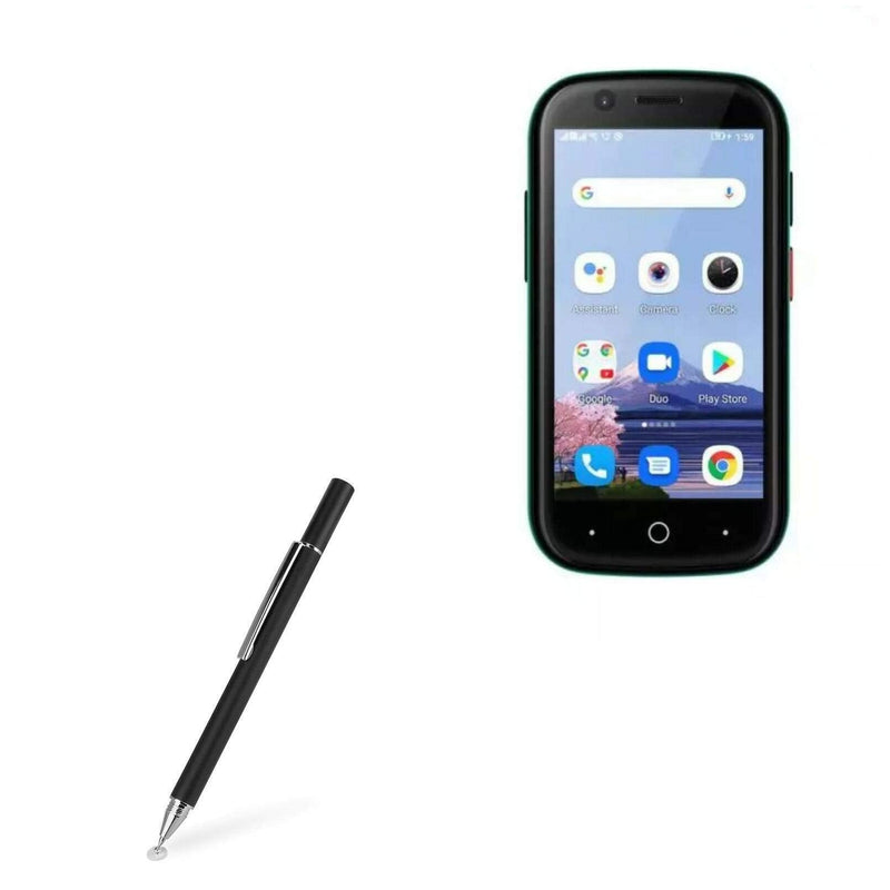 Stylus Pen for Unihertz Jelly 2 (Stylus Pen by BoxWave) - FineTouch Capacitive Stylus, Super Precise Stylus Pen for Unihertz Jelly 2 - Jet Black