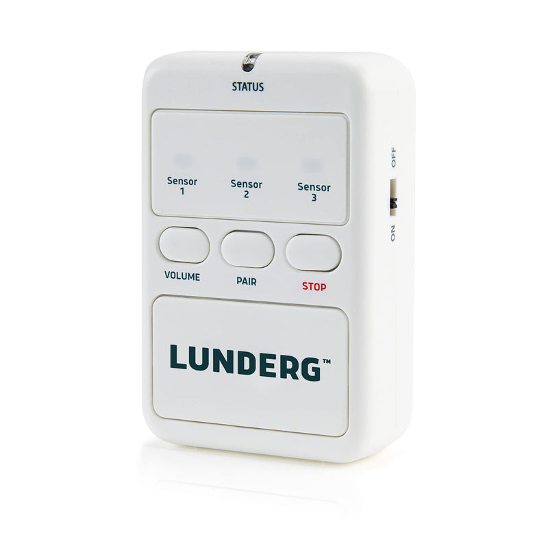 [AUSTRALIA] - Lunderg Monitor Pager Replacement Bed or Chair Alarm Systems - Includes ONLY Pager, Batteries and Wall-Mount (Sensor PAD and Other accesories NOT Included) 