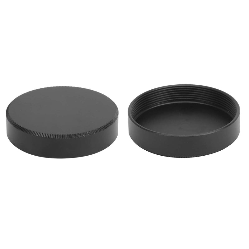 [AUSTRALIA] - DAUERHAFT Camera Lens Rear Cover, 2Pcs Camera Lens Rear Cover, Lens Mount Metal Lens Rear Cover Camera Lens, for M42 Screw Lens Mount 